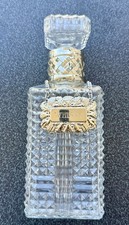 Vintage silver-plated whisky decanter made in England