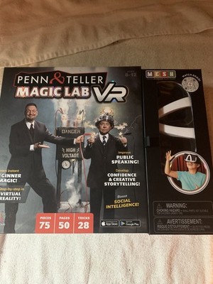 Penn & Teller VR Magic Lab - Virtual Reality Kids Magic Book and Interactive ...