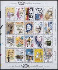 Belgium, 1999, COB BL83: €23,00, Journey through the 20th Century, MNH