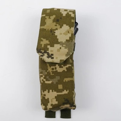 Pouch for 2 magazines AK swivel interface MOLLE fabric Cordura 1000D color   .