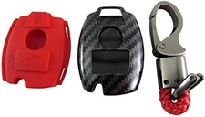 BRIGHTZ Carbon Fiber Smart Key Case Red für S-Klasse W222 (Vorfacelift) BRIGHTZ Carbon Fiber Smart Key Case Red für S-Klasse W222 (Vorfacelift)