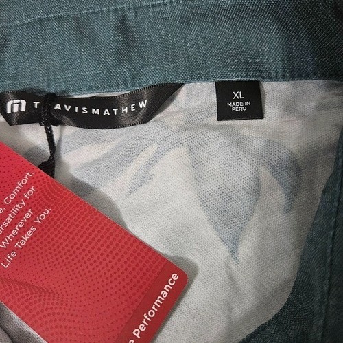 Travis Matthew federleichtes Magnolia Golf Polo Herren Größe 2XL - Bild 3 von 5