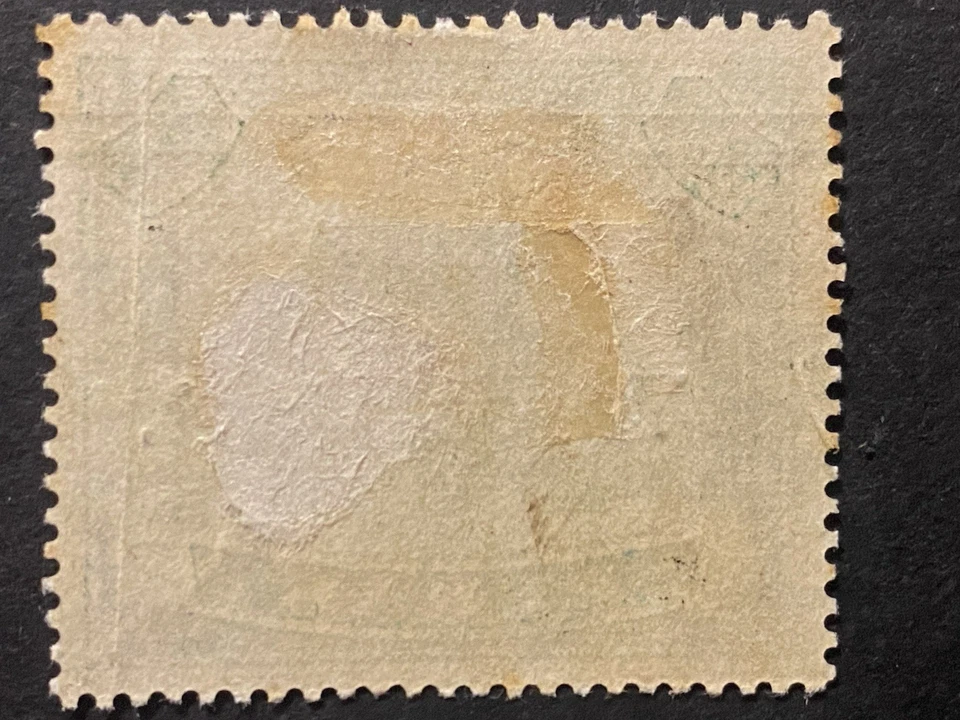 MALAYA-PERAK 1900 3c en $1 VERDE Y VERDE PÁLIDO COMO NUEVO Bisagras, sin goma SG 86 Foto 2 de 2