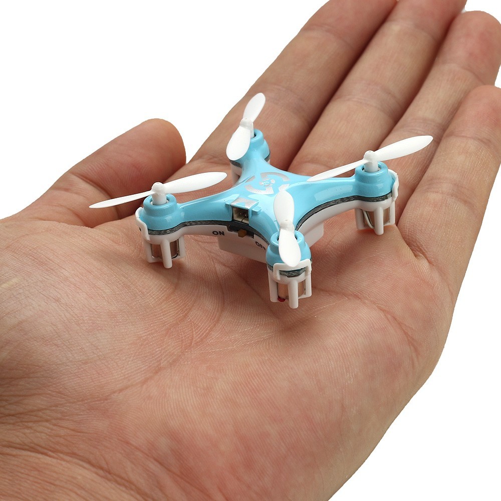 Blue 2.4G 4CH 6-Axis Mini RC Drone Quadcopter LED Gyro Toy Aircraft with Remote