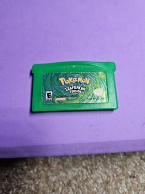 Pokemon: Leaf Version GBA (Game Boy Advance, 2004) Authentic Leaf Green
