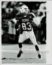1995 Press Photo University of Texas at Austin, Footballer Mike Adams