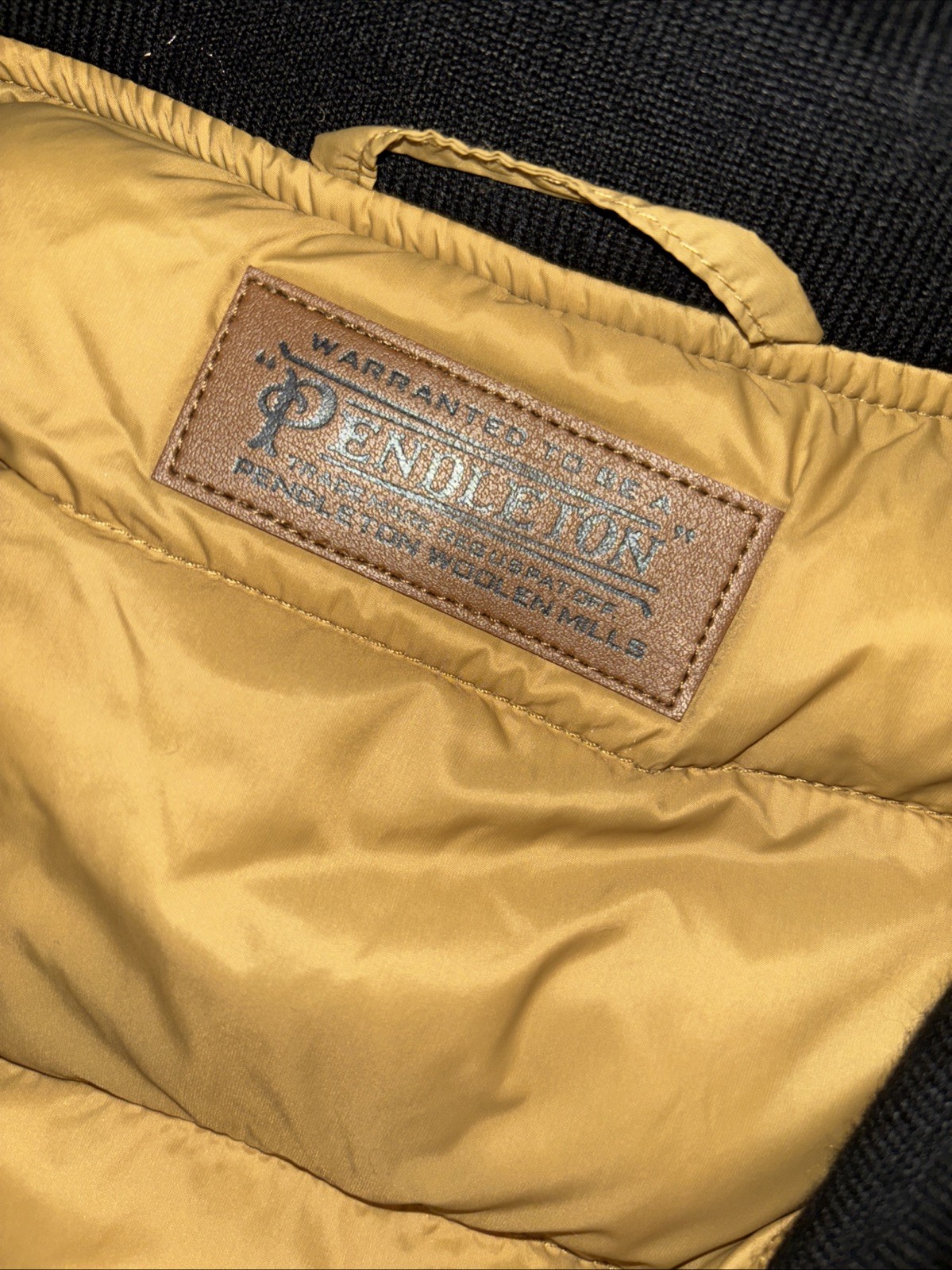 Pendleton Down Filled Zip Front Sleeveless Vest  … - image 7