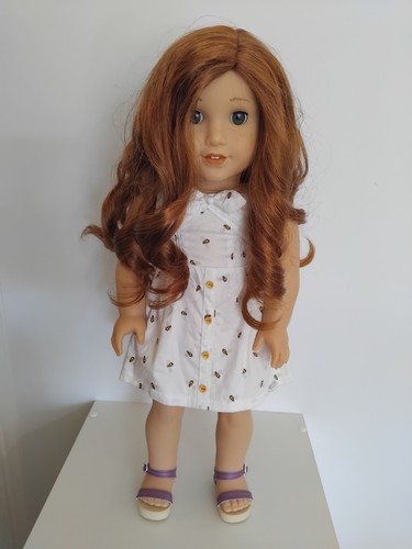 American Girl Doll Blaire Wilson in Meet Outfit AG Earrings Excellent Condition