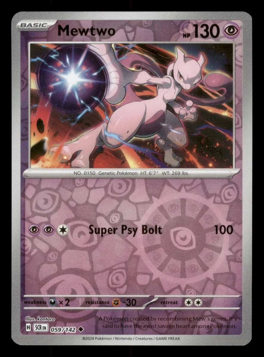 Mewtwo 059/142 Sv07: Stellar Crown for sale | eBay