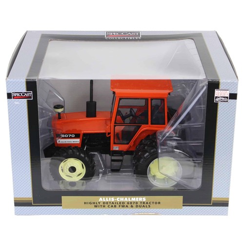 Spec Cast 1/16 Allis Chalmers 6070 Tractor with Cab, FWA & Dual Wheels SCT959 - Picture 5 of 5