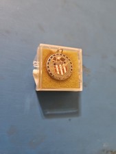Vintage NASA Apollo 16 Emblem pendant/ charm Metal enamel 1972