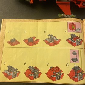 Vintage 90s Lego 6923 M-tron Space Particle Ionizer Incomplete Set