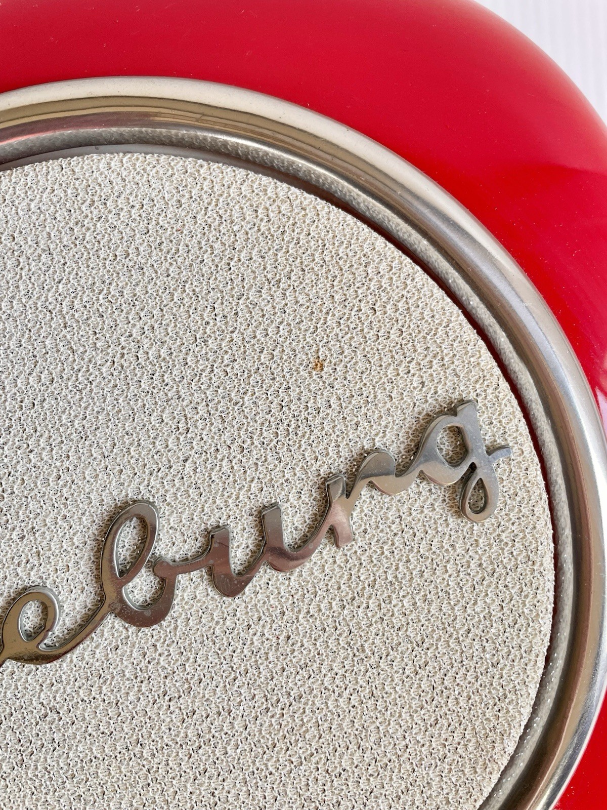 Pair Of DB Products Seeburg Jukebox Teardrop Red Wall Speakers Untested