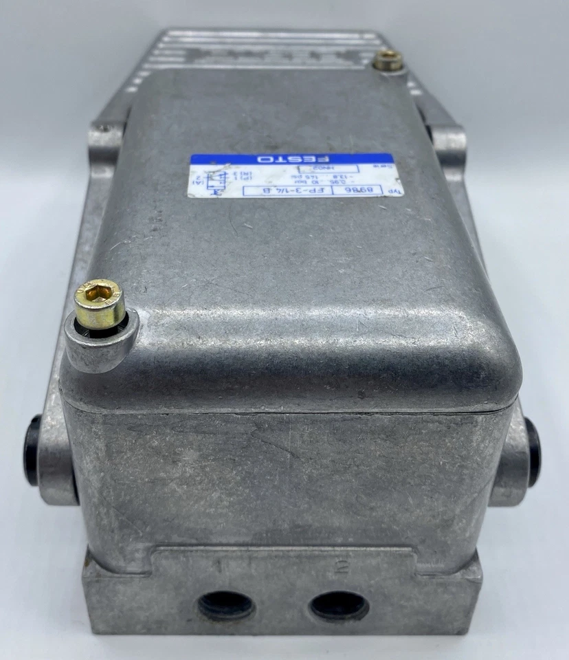 NEW Festo 8986 FP-3-1/4-B Foot Pedal / Valve with Detent 3/2 G1/4 - SHIPS FREE!! - Image 4 of 4