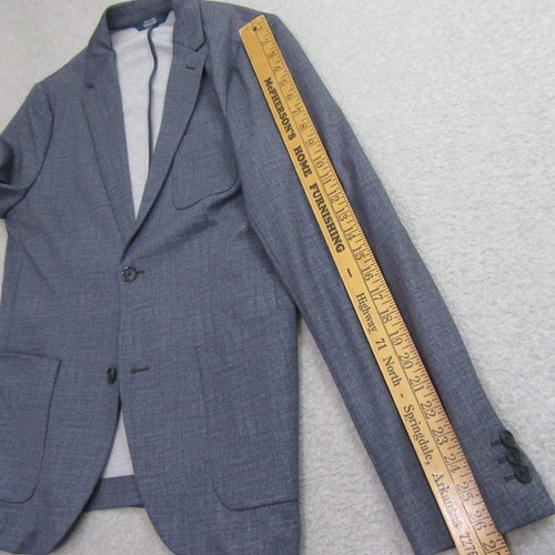 Perry Ellis Slim Fit Stretch Blazer Mens Sport Coat Jacket Size M 38R - Picture 9 of 11