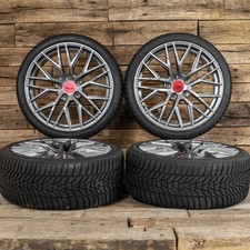 19 Zoll Sommerräder RS4 für Skoda Superb 3T 3V iV 235/40 R19 ABE Grau