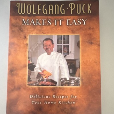 Wolfgang Puck Wolfgang Puck Makes It Easy Hardcover English Illustrated DJ