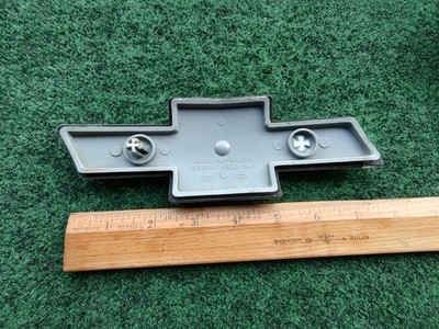 Genuine GM Chevrolet Bowtie Grille Emblem Brushed 15686146 NOS for