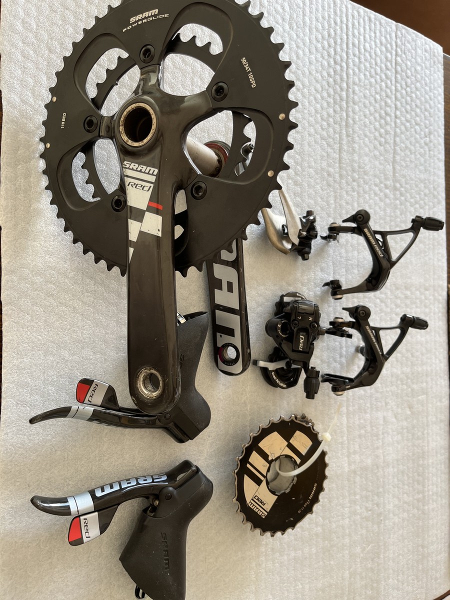 SRAM Red ( Black Edition ) 10 speed groupset | eBay SRAM Red ( Black Edition ) 10 speed groupset | eBay