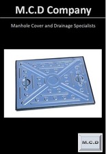 Manhole Cover 600x450/5Tonne  - All steel frame and lid