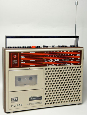 ITT RC 630 Vintage Kassettenradio - überholt - 3 neue Riemen - funktioniert weder