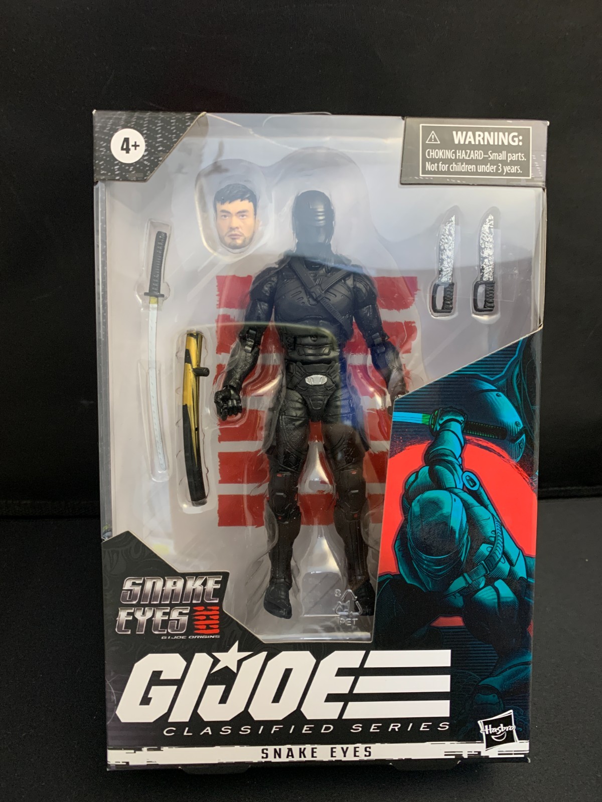 G.I. Joe Classified Series Snake Eyes G.I. Joe Origins Action Figure Hasbro