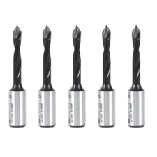 5mm Right Hand Through Hole Boring Bit (5 Pack) - 10mm Shank - Yonico 42105R-5PK