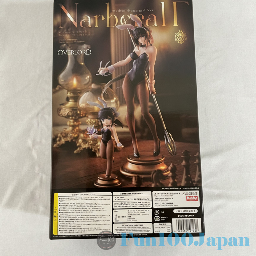 AMAKUNI Overlord Narberal Gamma so-bin Bunny girl ver. Figura escala 1/7
