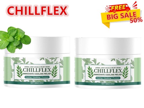 CHILLFLEX Menthol Soothing Cream Joint Activities Throughout The Body 3.5oz - Picture 17 of 23