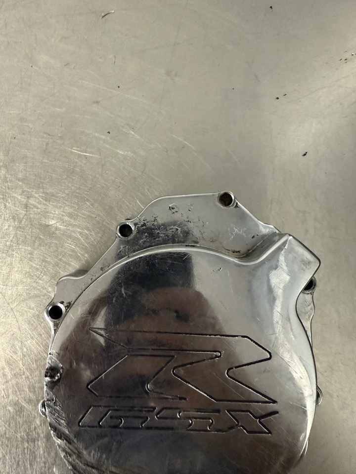 Suzuki GSXR 600 750 2004 2005 OEM CUBIERTA DE ESTATOR/ESTATOR TIENE DESGASTE Foto 4 de 4