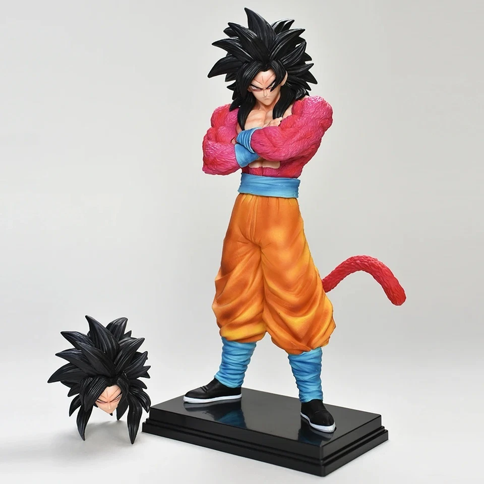 Figurine Son Goku Super Saiyan 4 Dragon Ball GT 32 cm Statue PVC 1/6 - Photo 2/4