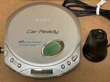 Sony Walkman D-E356CK Portable CD Player CD-R CD-RW Car Ready Works Great