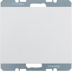 Berker 10457009 Blindverschluss Mit ZentralstüCk, K.1, Polarweiß GläNzend-image