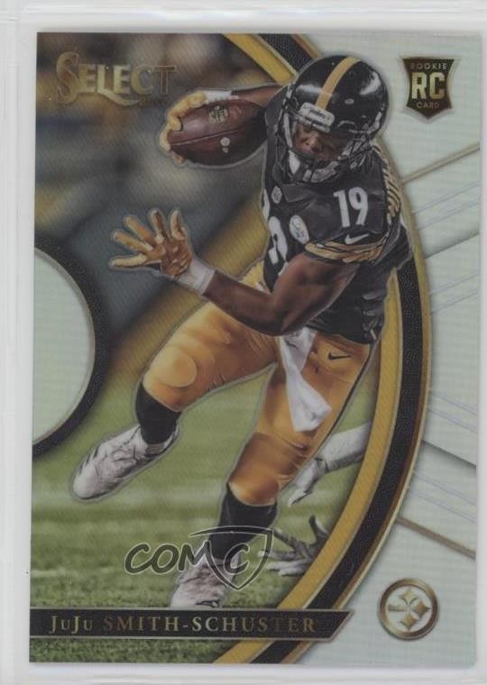 2017 Panini Select Concourse Silver Prizm JuJu Smith-Schuster #69 yb5
