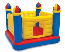 USEDOPEN BOX INTEX Inflatable JumpOLene Ball Pit Castle Bouncer