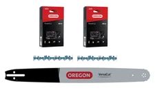 24" Bar & 2x Chains For Poulan  415, 425, 445, 475, 240VXLHD009 / 72EXL084G(2)