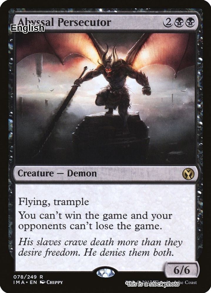 Abyssal Persecutor - IMA - LP TCG MTG