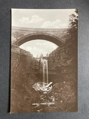 Ashgill Force Alston Westmorland & Furness Cumberland Echtfoto Postkarte O23