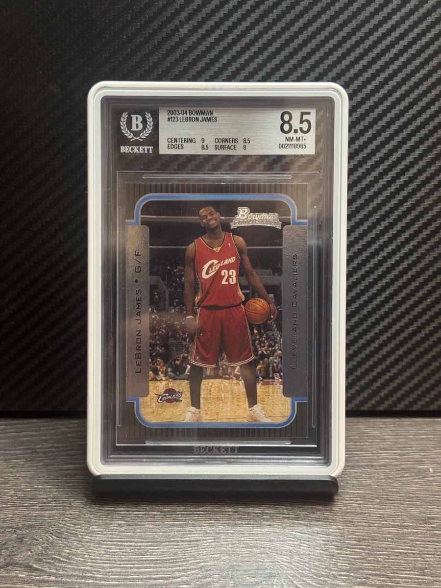 25+ Bowman LeBron James Beckett Grading Services (BGS) Basketball