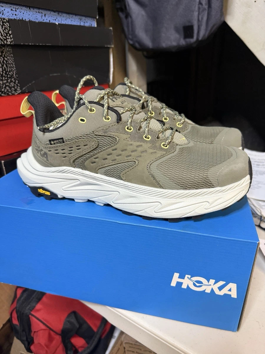 Hoka One One Anacapa 2 Low Gtx Mens 9.5D / olive haze/mercury (EXCELLENT) Hoka One One HOKA Anacapa 2 GORE-TEX Low Olive Haze for sale  main image 2