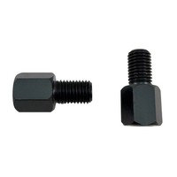 Roller Universal Spiegel Adapter M8 Rechtsgewinde Auf M10 Rechtsgewinde Schwarz