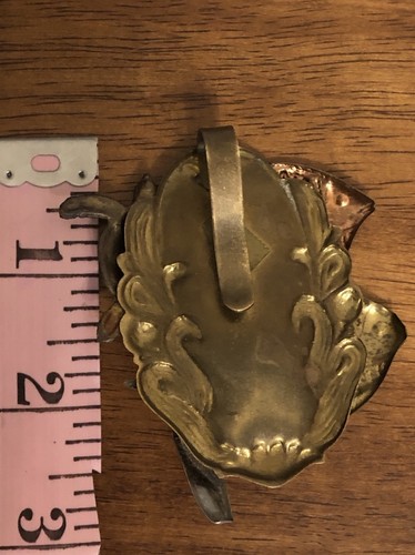 Vintage Mixed Meatal Clip-On Belt Buckle Sea Life Fish Turtle Ocean Theme - Picture 4 of 4