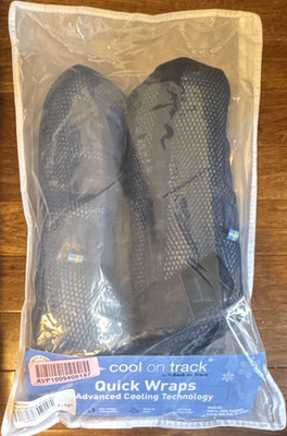 Back on Track Cool on Track Quick Wraps Advanced Cooling Technology Blue