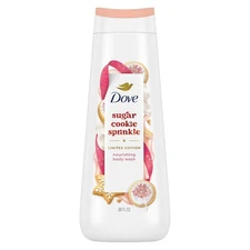 Dove Limited Edition Holiday Treats Body Wash Sugar Cookie Sprinkle for Deep Nou