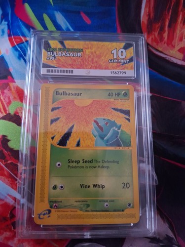 Bulbasaur graded ACE 10 for sale on eBay
