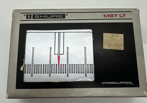 Shure M97 LT Stylus/Cartridge Case – Vintage Original Storage Box Only FREE SHIP
