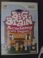 Big Brain Academy Wii Degree Complete Game With Case And Manual