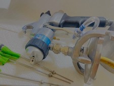 Graco Hvlp-t Gun Sprayer With Cup And Four Extra Needles Graco Hvlp-t Gun Sprayer With Cup And Four Extra Needles