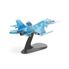 Modellino in metallo di caccia Su-34 1/100 Aeronautica Militare