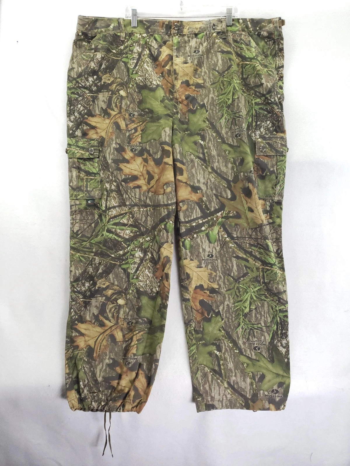 Mossy Oak Obsession Pants Mens 3XL 50x31 Camo Cargo Hunting Outdoor Relaxed